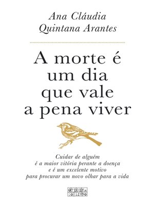 cover image of A Morte é um Dia Que Vale a Pena Viver